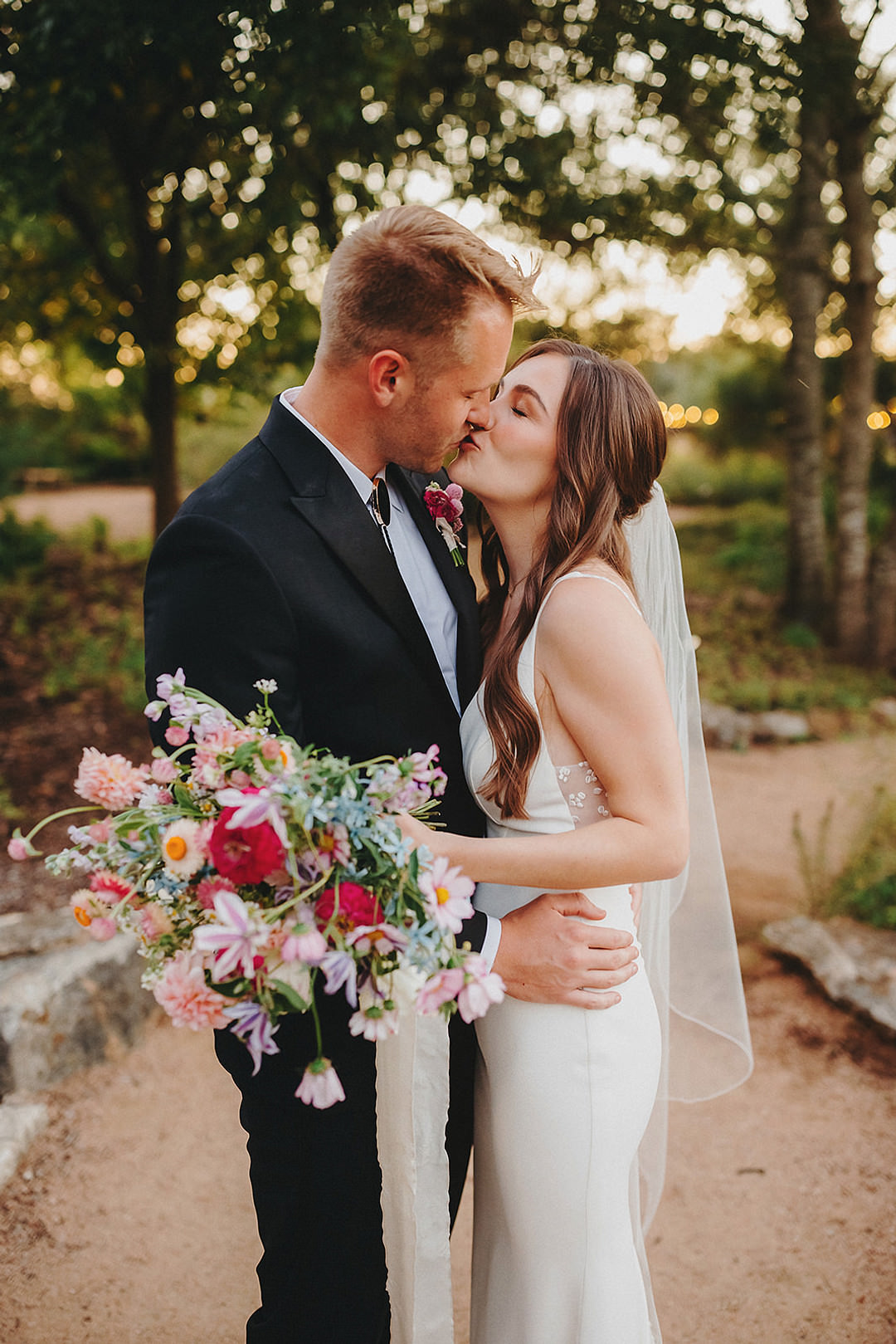 Lady Bird Johnson Wildflower Center Wedding Two Pair Photography