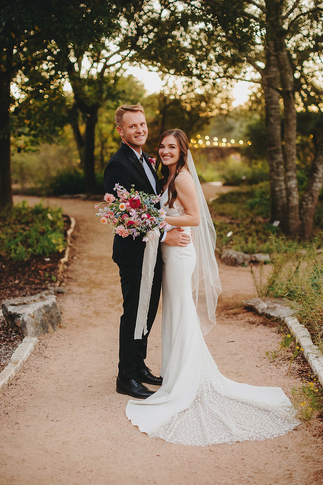 Lady Bird Johnson Wildflower Center Wedding Two Pair Photography