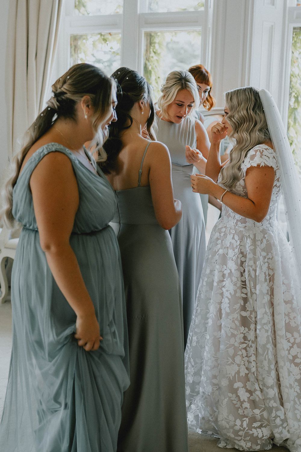 Dress Gown Bride Bridal White Rose Bridal Lace Veil Manor Lake Wedding Grace Dove Photography