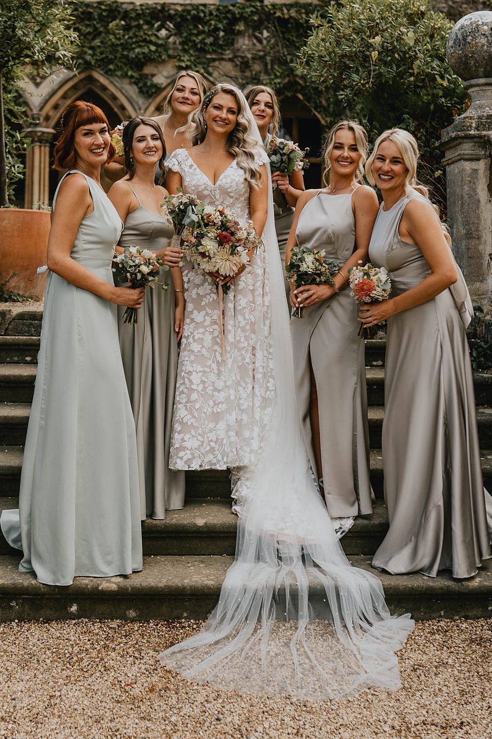 Sage Green Bridesmaid Dress Manor Lake Wedding Grace Dove Photography