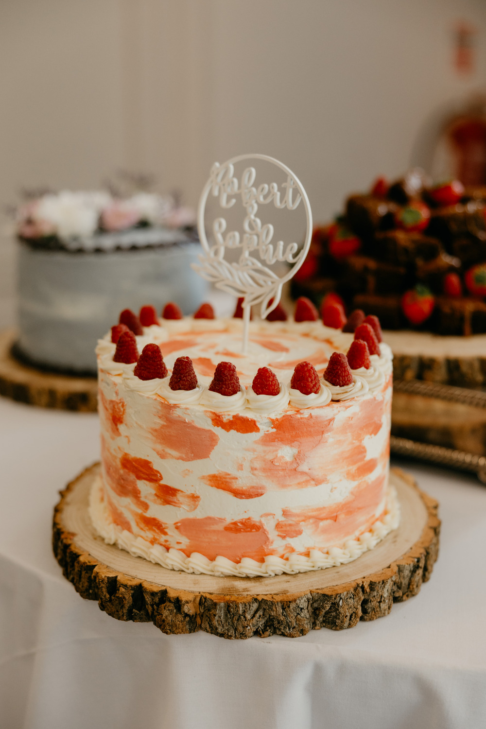 Buttercream Cake Millbrook Lodge Hotel Wedding Iain Irwin Photography