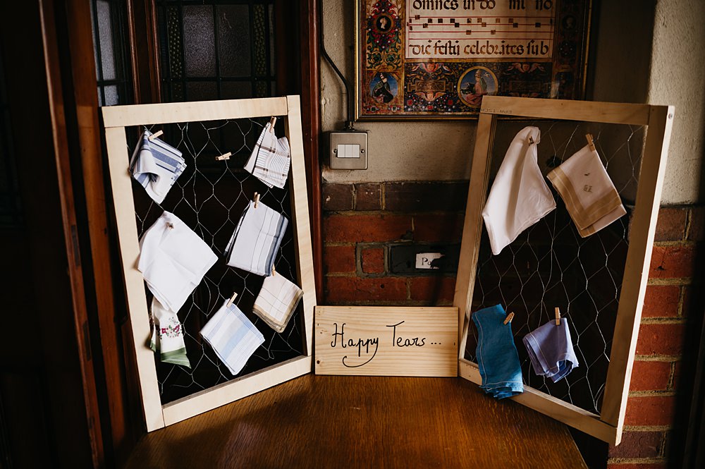 Hankies Ceremony Outside Inside Wedding Kevin Fern Photography