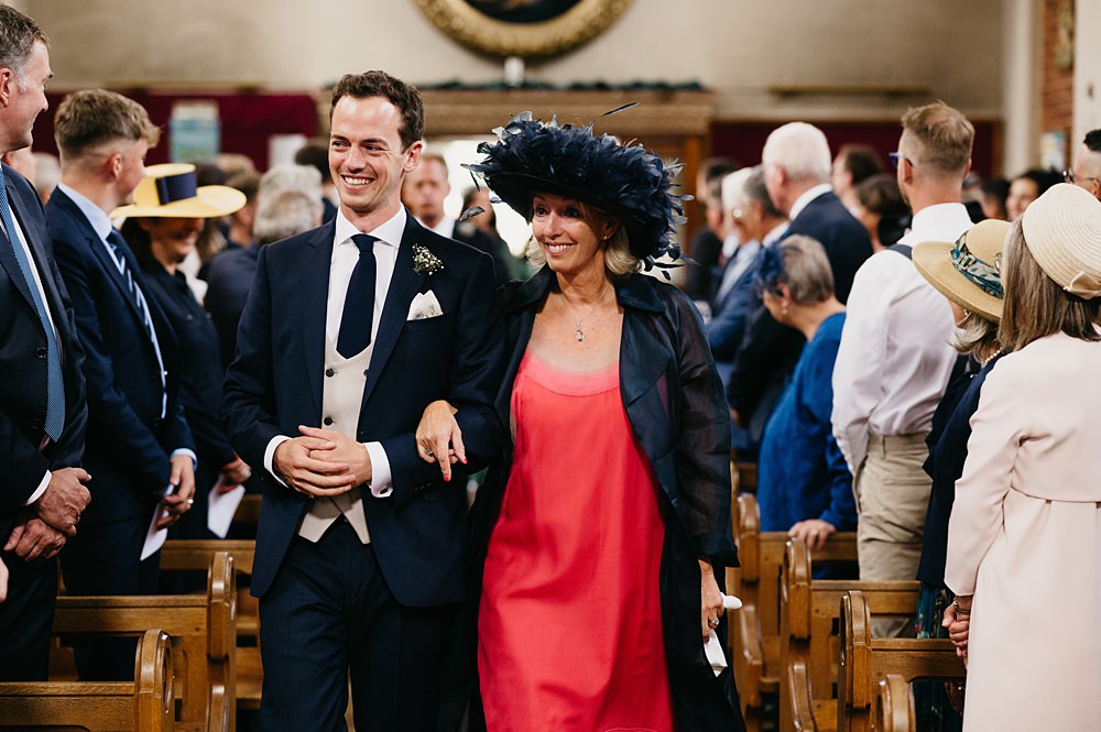 Mother of the Groom Outfit Outside Inside Wedding Kevin Fern Photography