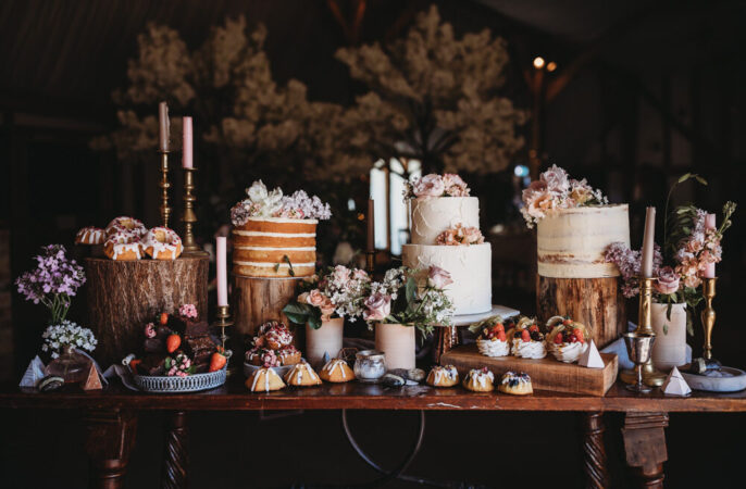 Rustic Wedding Cake Ideas Thyme Lane Photography