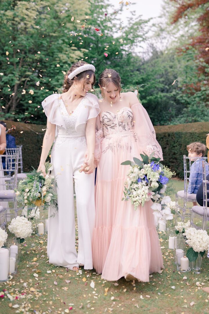 Sequin Wedding Jumpsuit Paige Mary Photography