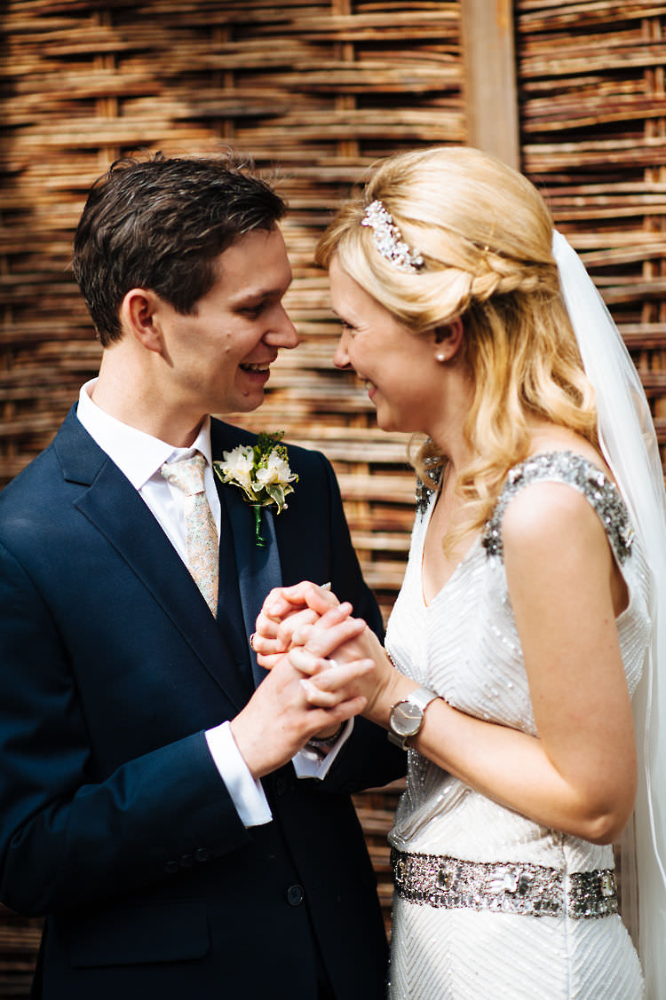 Silver Sequin Wedding Dress Bride Chris Seddon