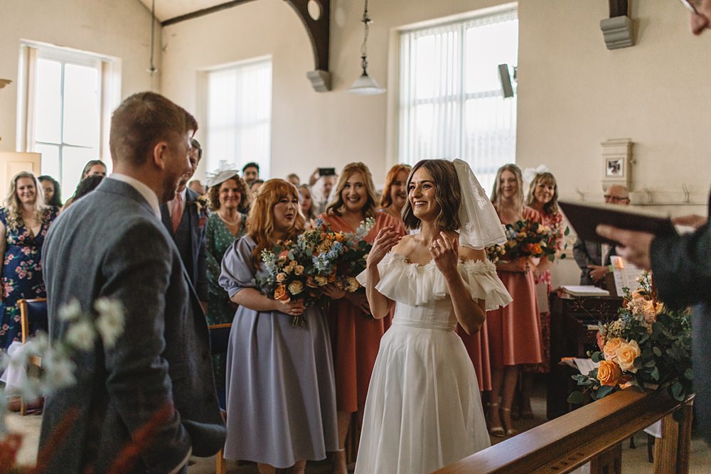 Streamers Wedding Decor Louise Barry Photographer