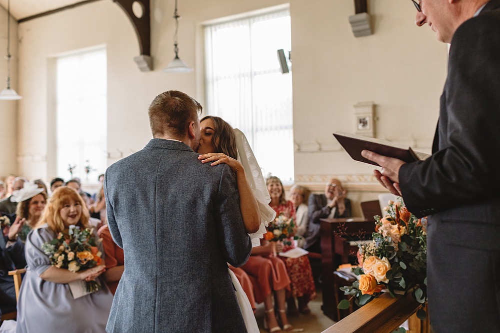 Streamers Wedding Decor Louise Barry Photographer