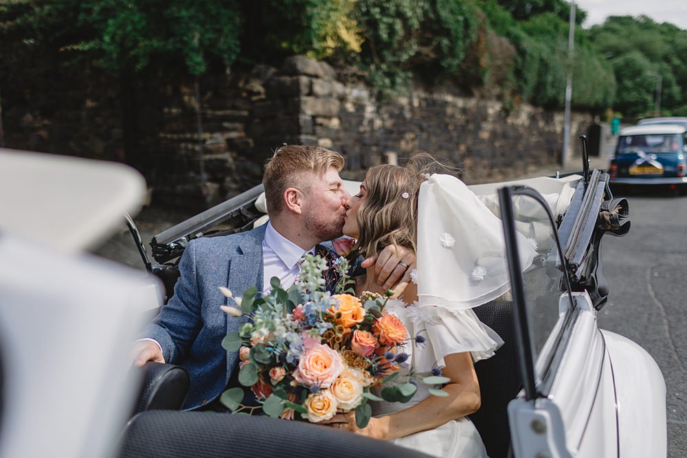 Streamers Wedding Decor Louise Barry Photographer