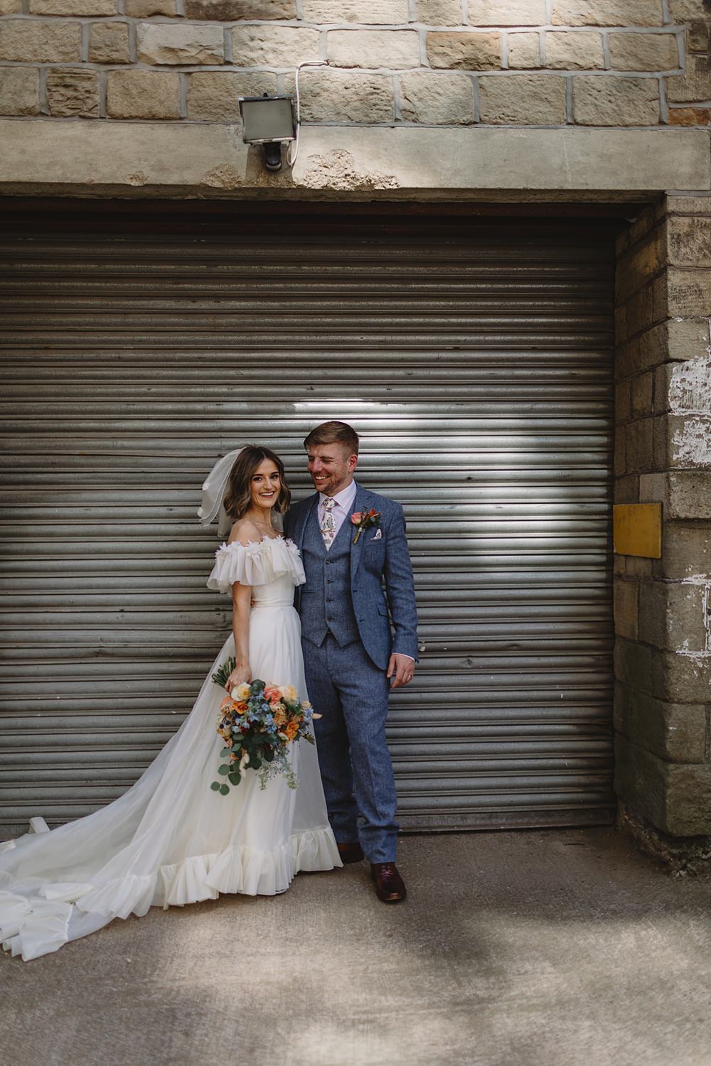 Streamers Wedding Decor Louise Barry Photographer