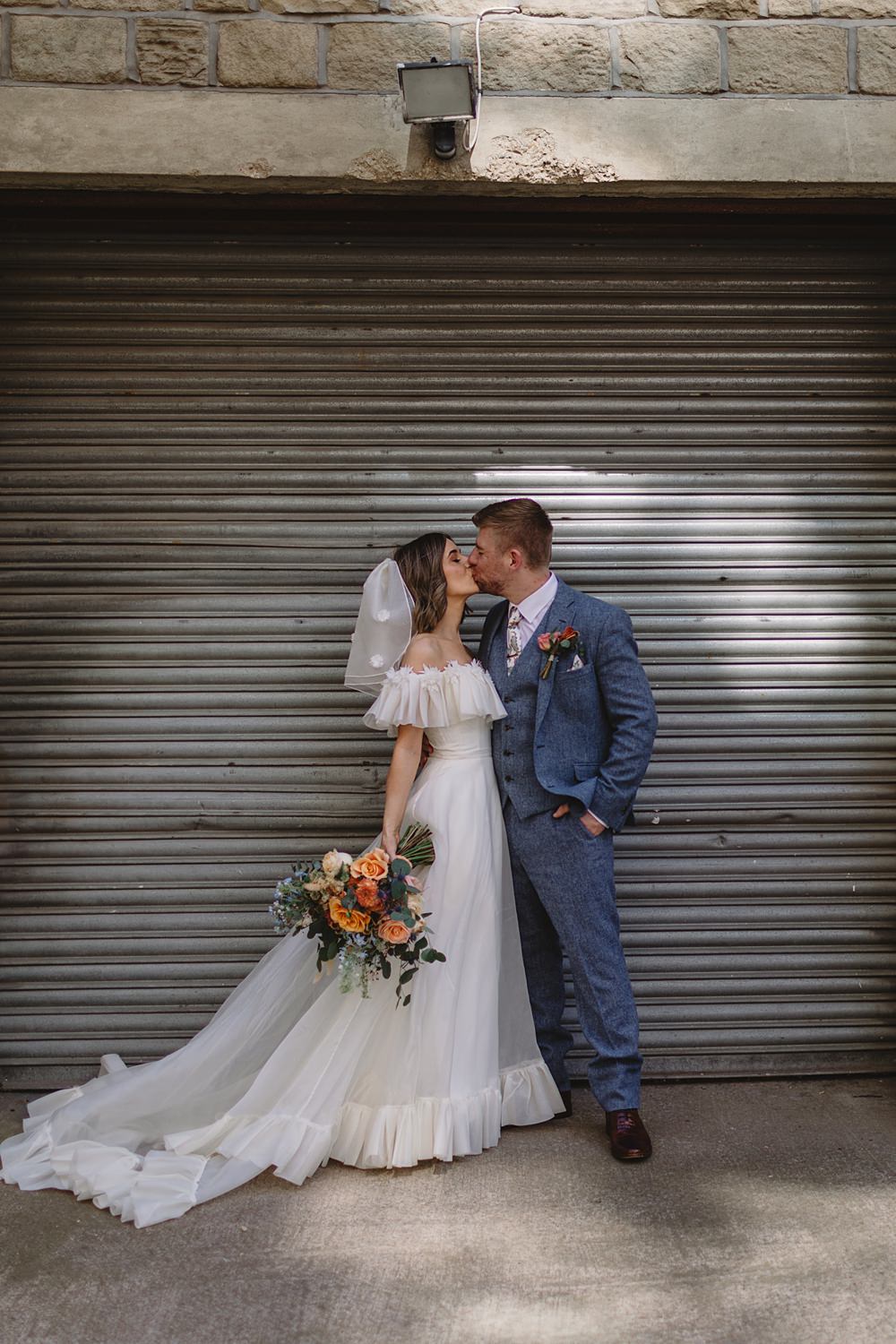 Streamers Wedding Decor Louise Barry Photographer