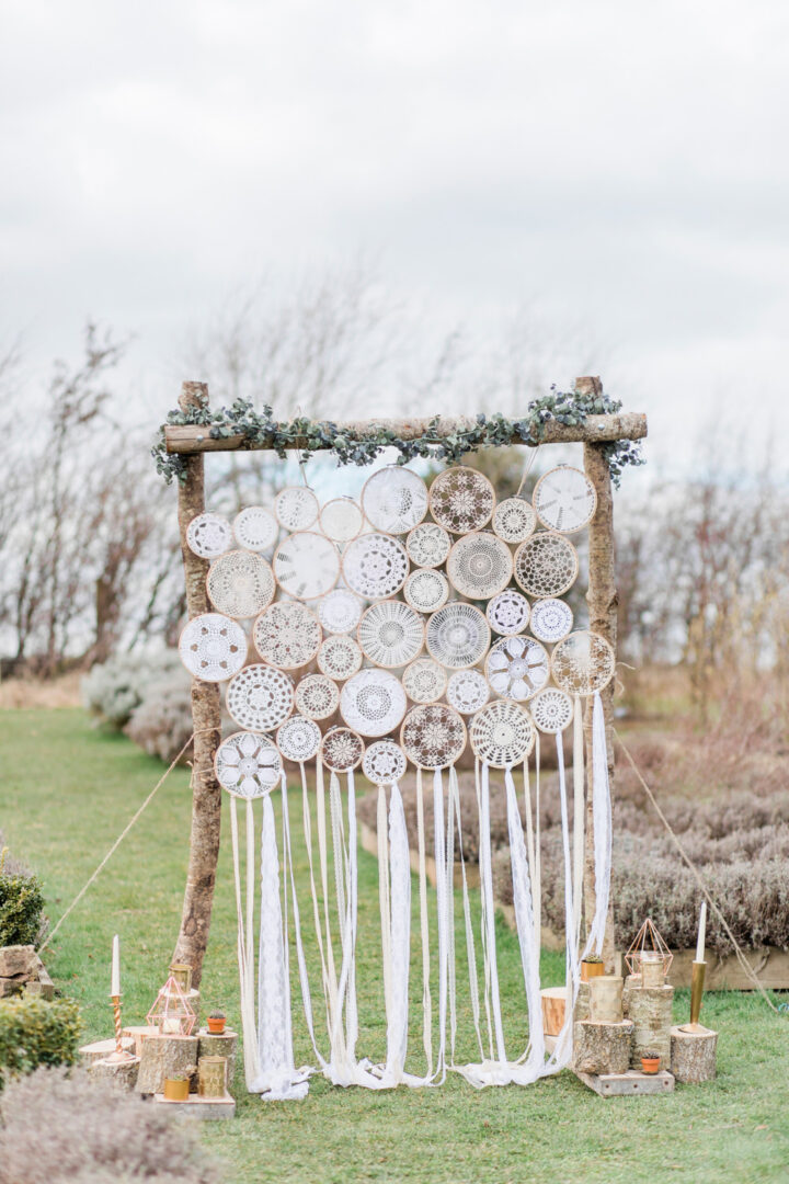 Wedding Arches Dreamcatcher Boho Siobhan Stewart Photography