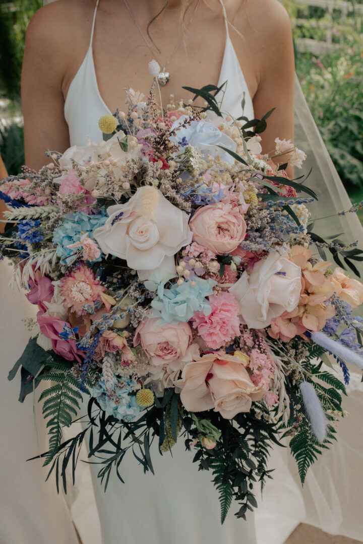 Wedding Bouquet Ideas Dried Preserved Kerry Ann Duffy Photography