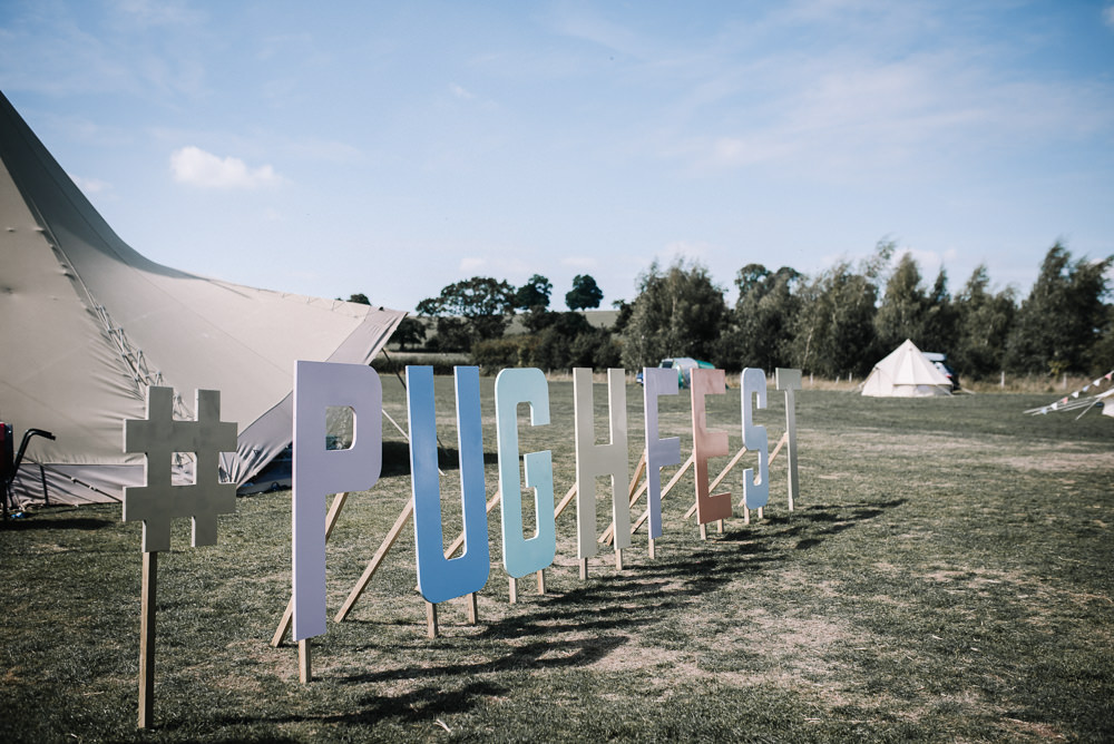 Wedding Idea Festival Letter Decor Oobaloos Photography