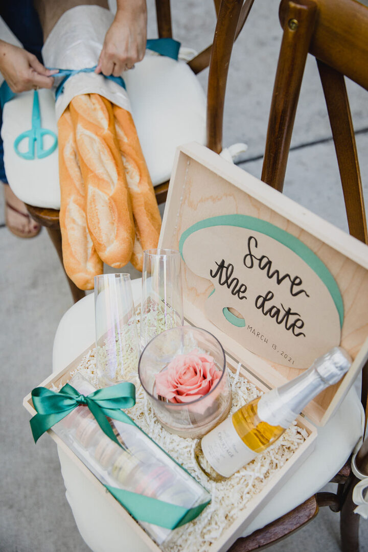 Wedding Idea Save Date Box Maribel Farina Photography
