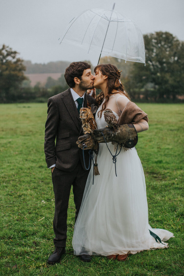 Wedding Ideas Owls Electric Blue Photos and Film