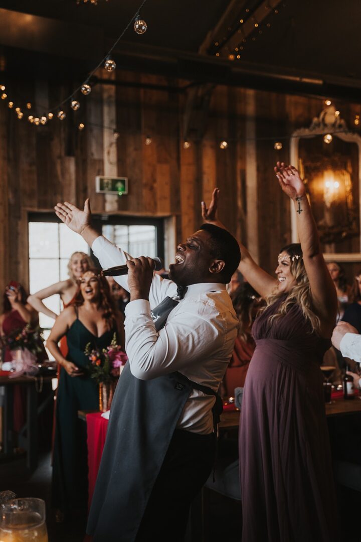 Wedding Ideas Singing Waiter Firewood Film