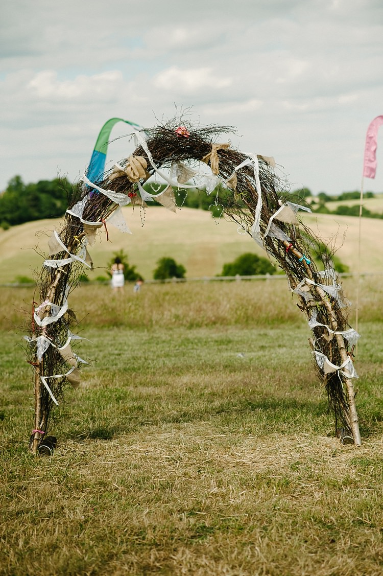 Willow Wedding Arch Lily Sawyer Photography