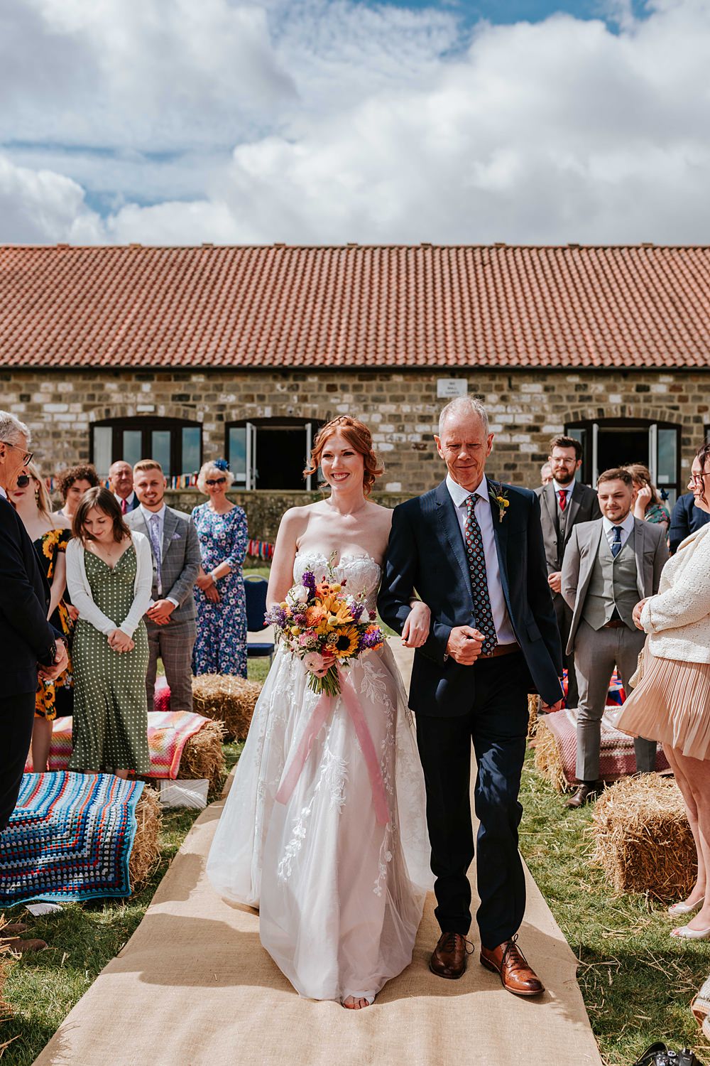 Yorkshire Village Hall Wedding Maddie Farris Photography