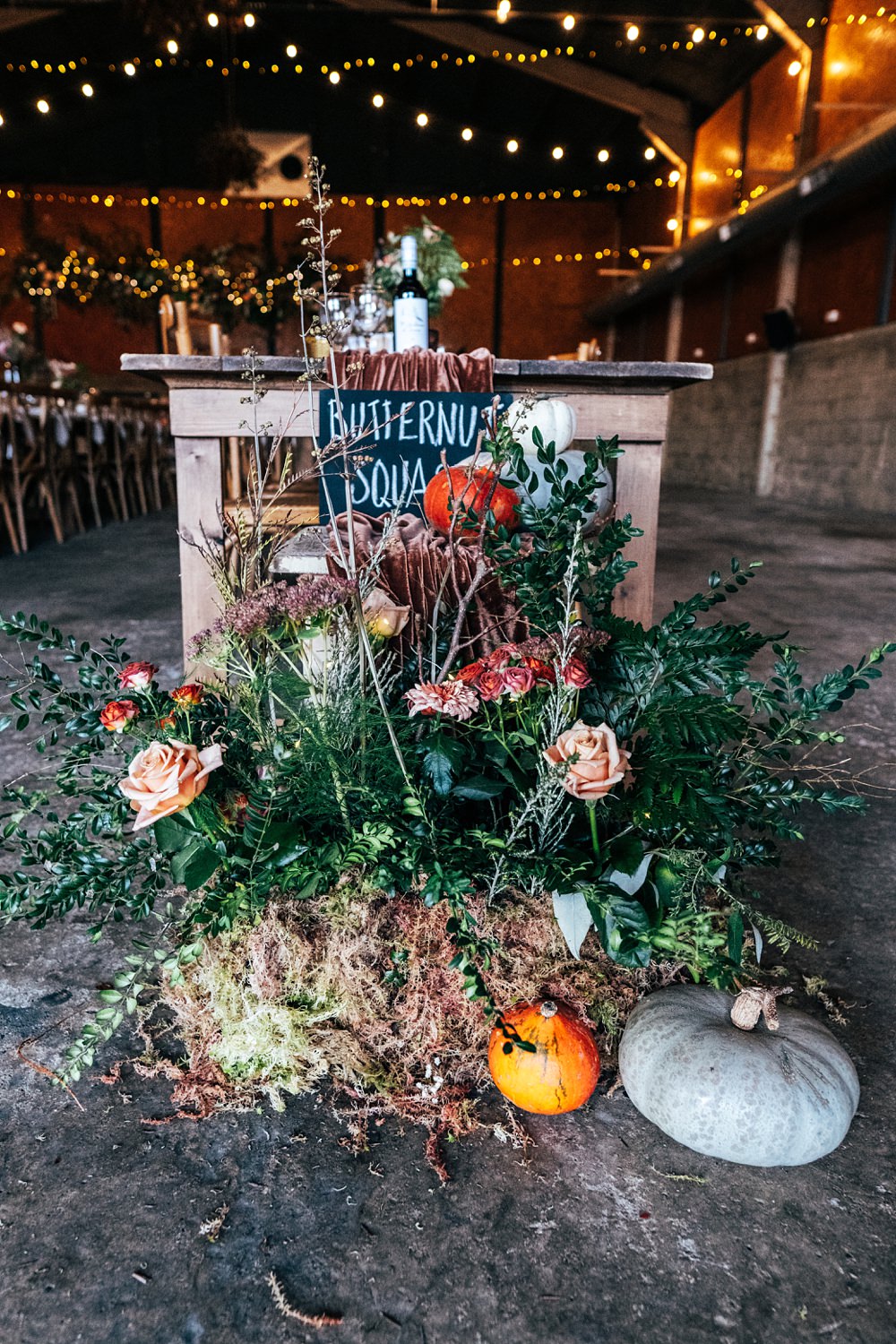 Flowers Wild Natural Floor Table Autumn Harvest Wedding Three Flowers Photography