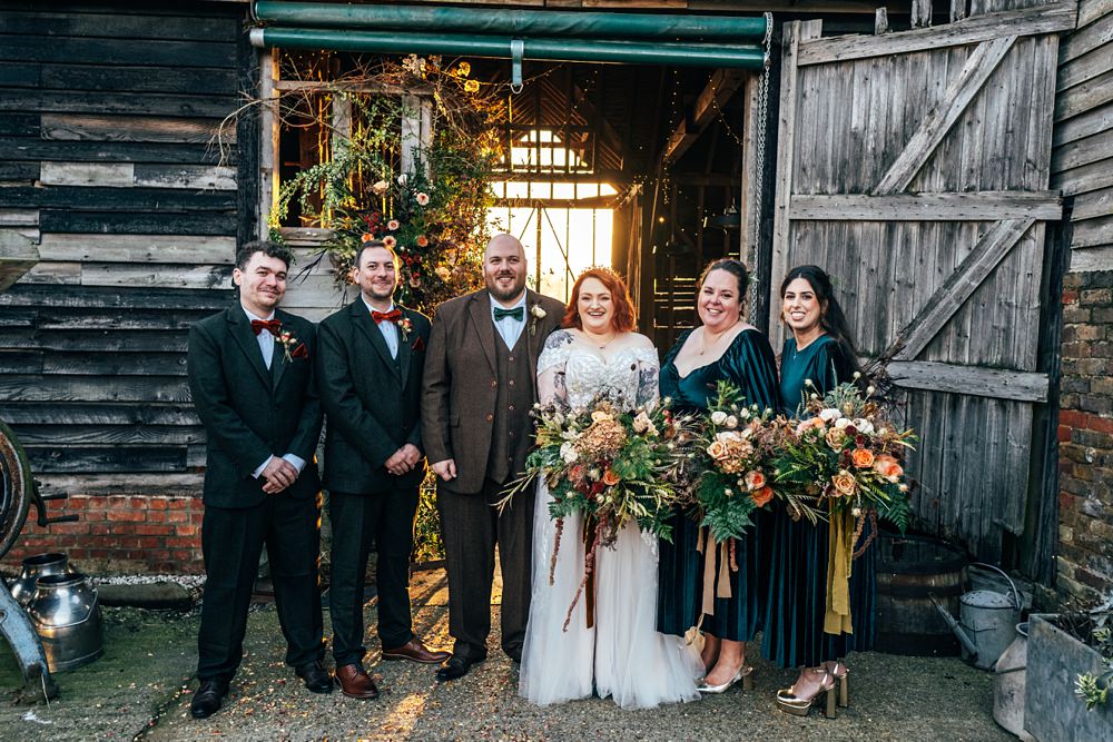 Autumn Harvest Wedding Three Flowers Photography