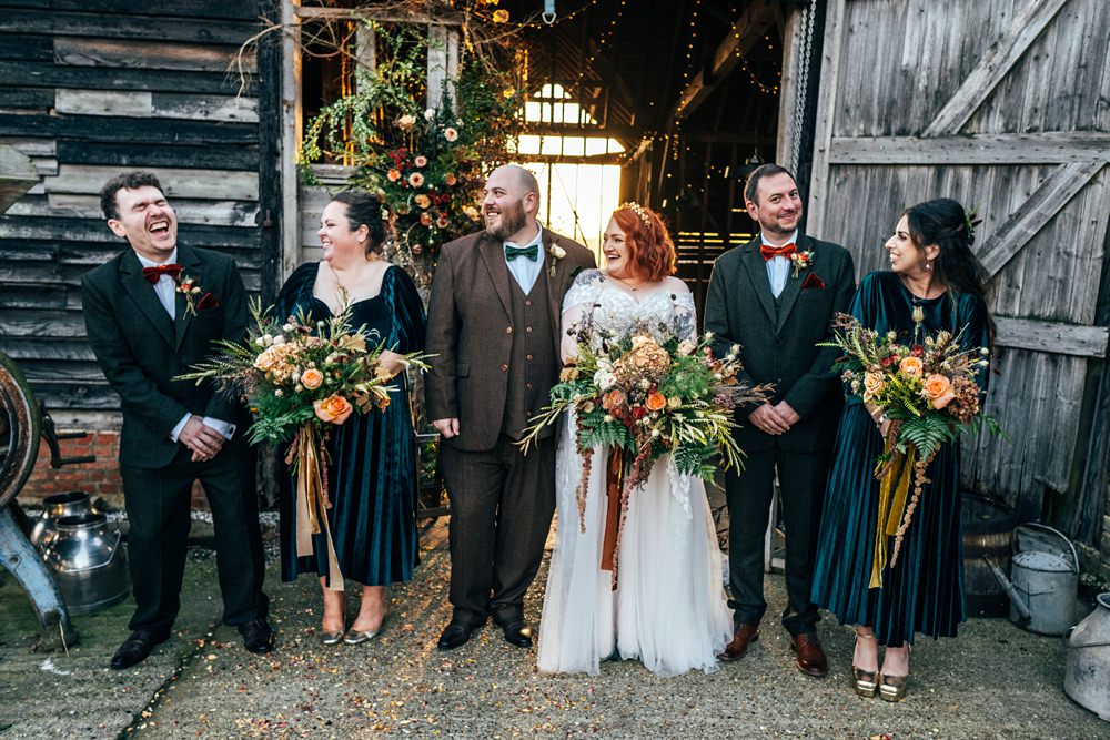 Autumn Harvest Wedding Three Flowers Photography