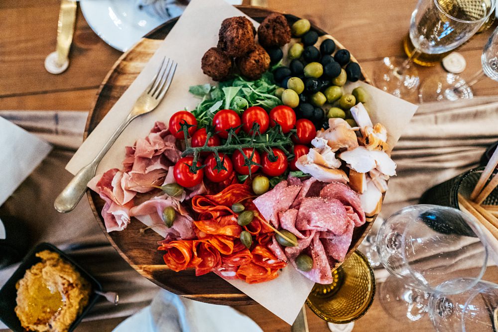 Grazing Board Sharing Platter Food Autumn Harvest Wedding Three Flowers Photography