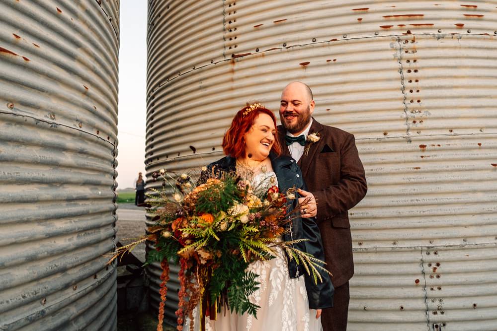 Autumn Harvest Wedding Three Flowers Photography