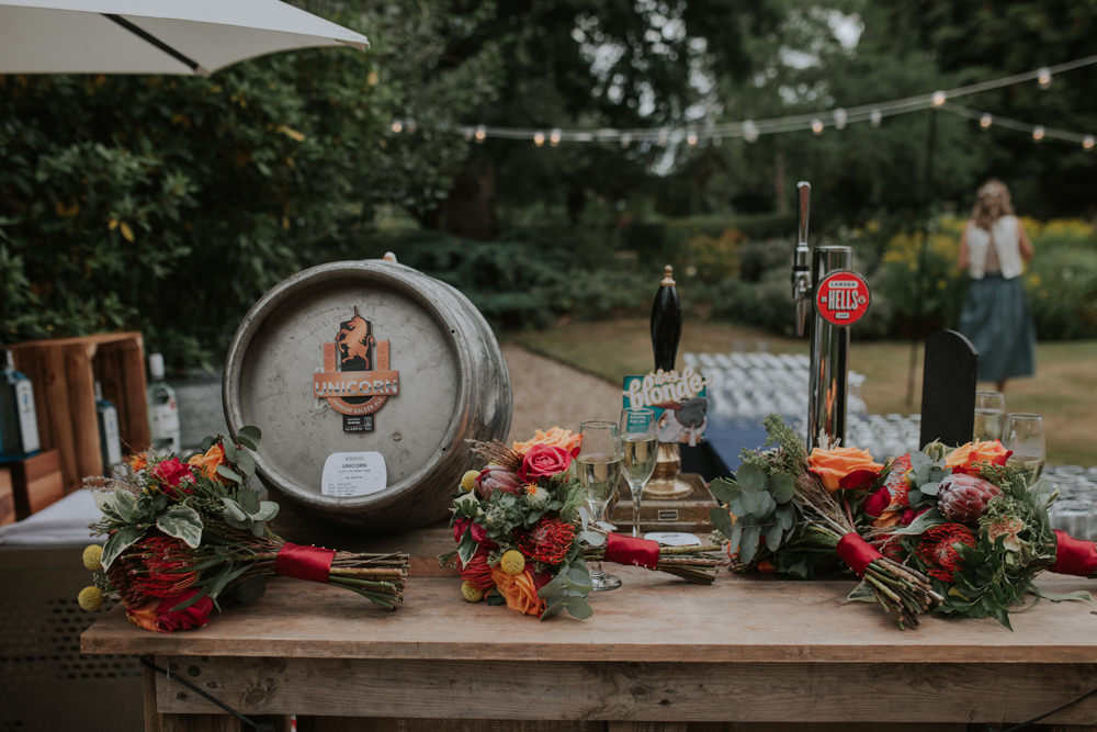 Beer Bar Clear Roof Marquee Wedding Grace Pham Photography