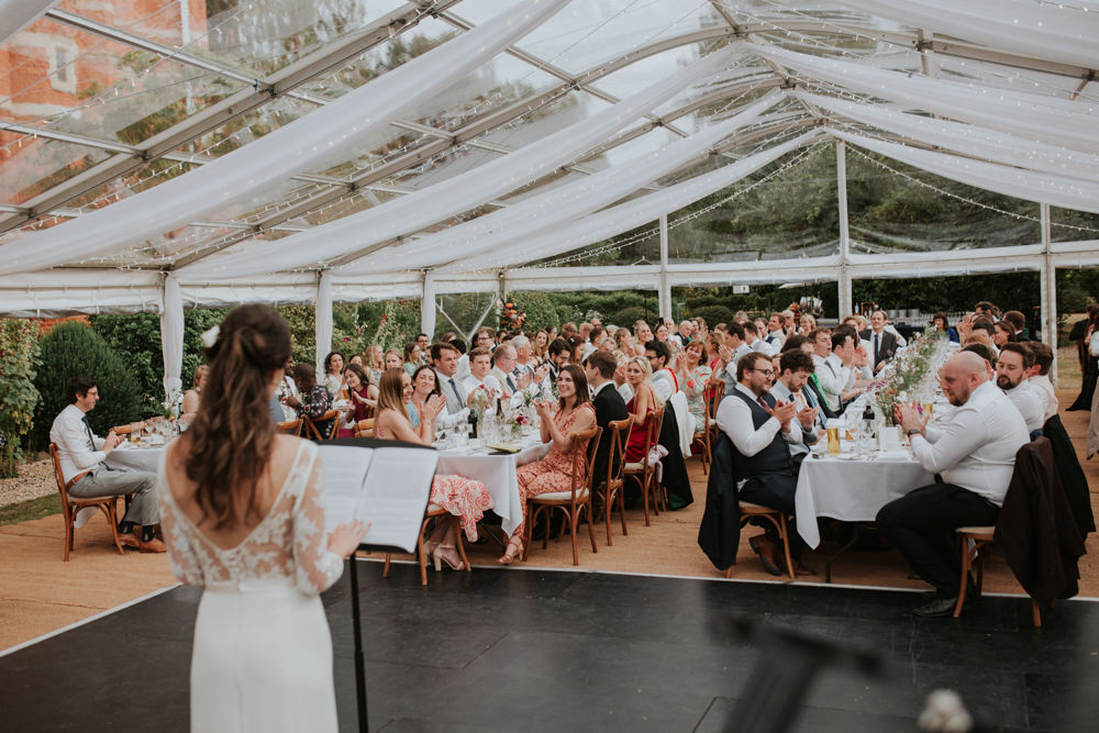 Clear Roof Marquee Wedding Grace Pham Photography