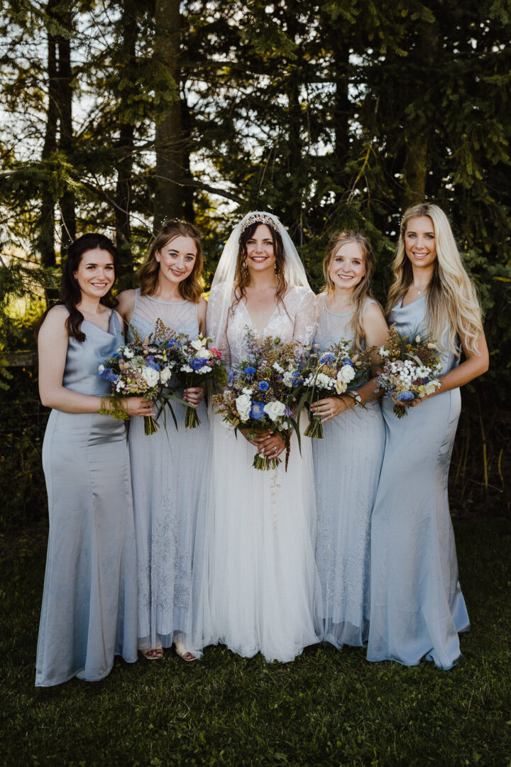 Mismatched Bridesmaids Dress Grey Photography34