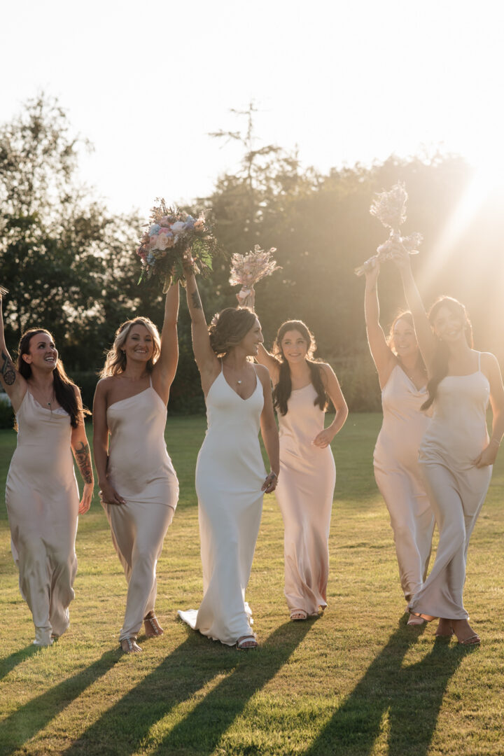 Mismatched Slip Bridesmaid Dresses Kerry Ann Duffy