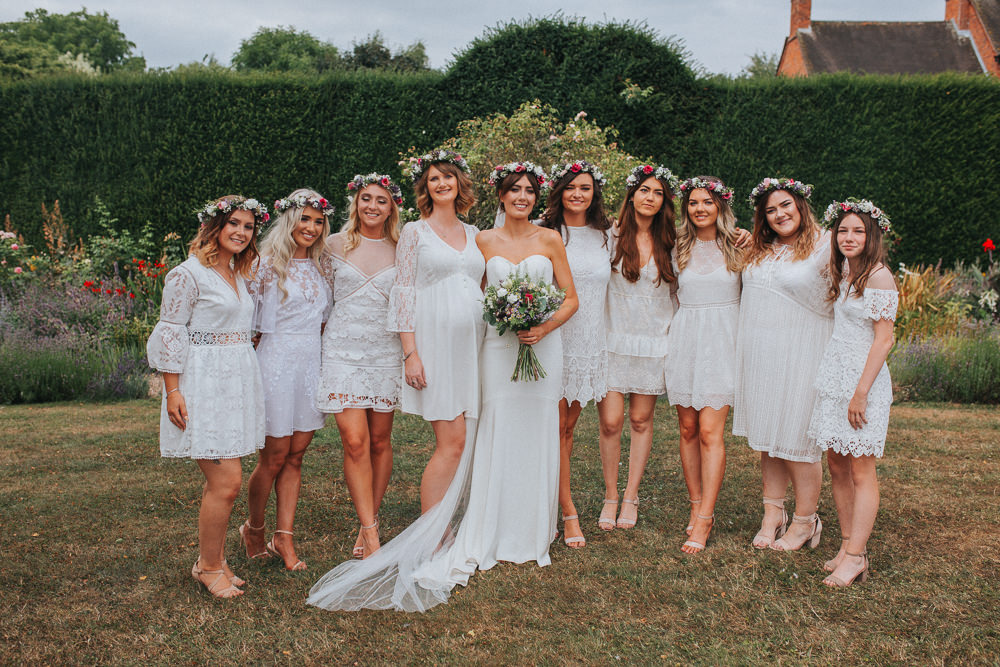 Mismatched White Bridesmaid Dresses A Little Picture