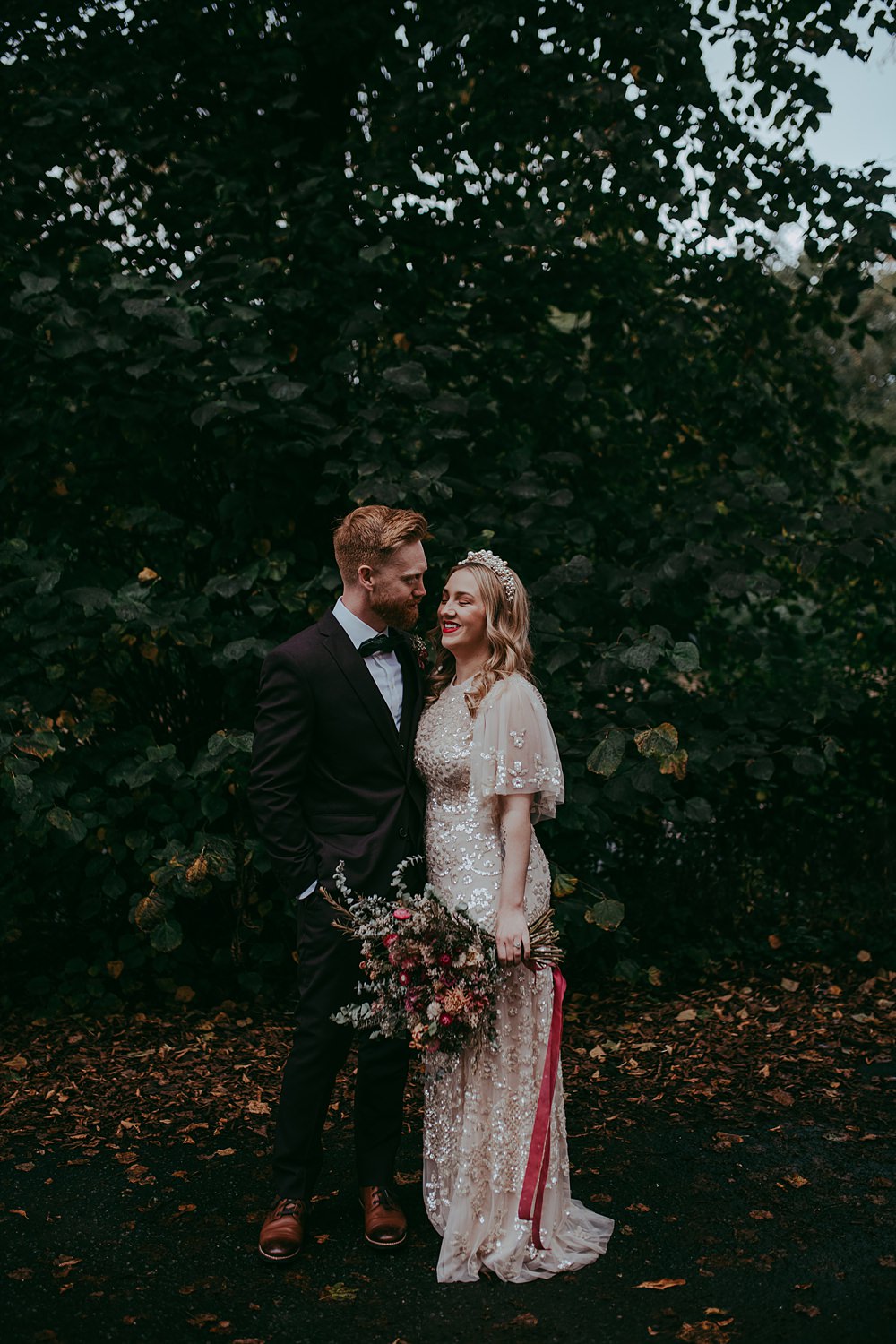 Oran Mor Wedding Pocket Square Photography