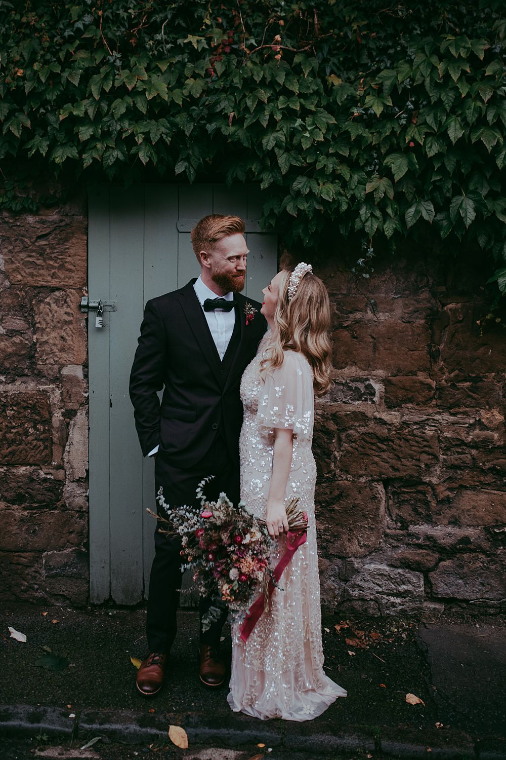 Oran Mor Wedding Pocket Square Photography