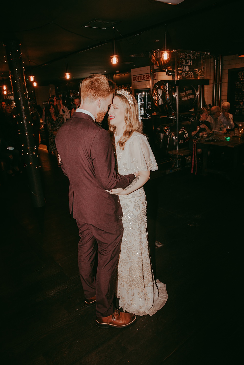Oran Mor Wedding Pocket Square Photography