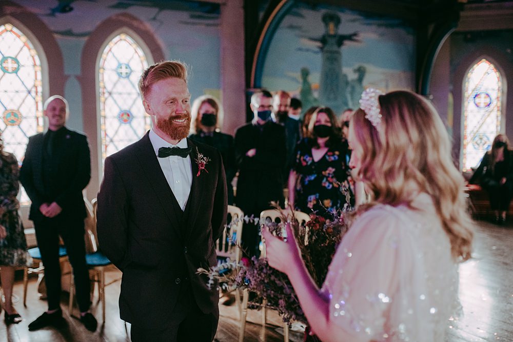Oran Mor Wedding Pocket Square Photography