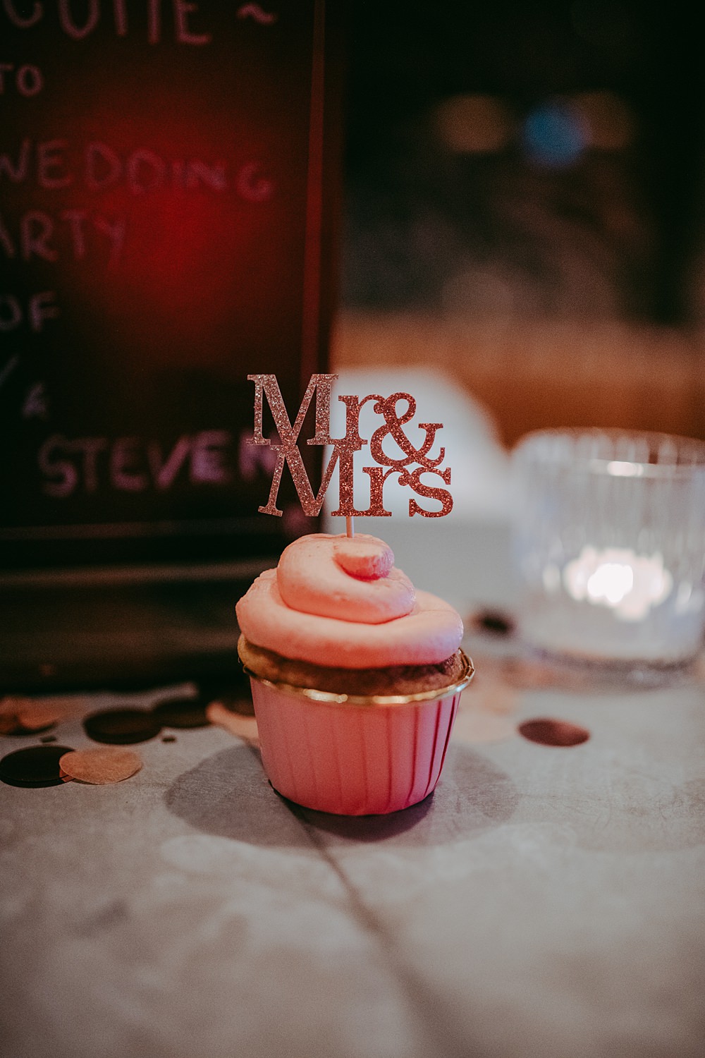 Cupcake Topper Oran Mor Wedding Pocket Square Photography