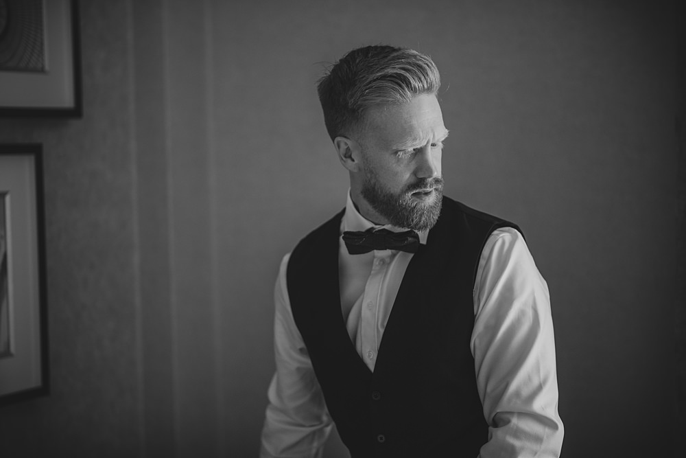 Oran Mor Wedding Pocket Square Photography