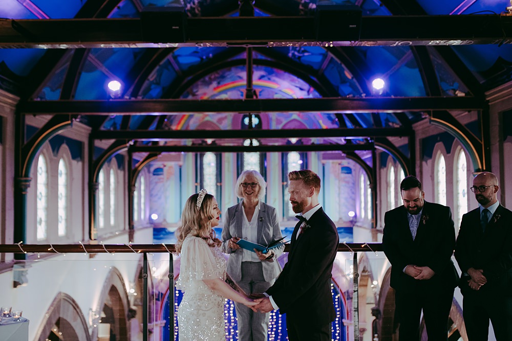 Oran Mor Wedding Pocket Square Photography
