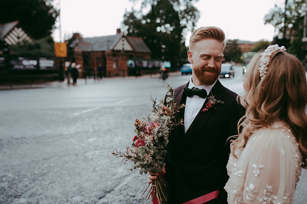 Oran Mor Wedding Pocket Square Photography