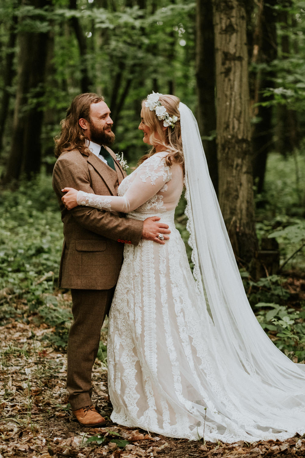 Small Woodland Wedding Joanna Nicole Photography