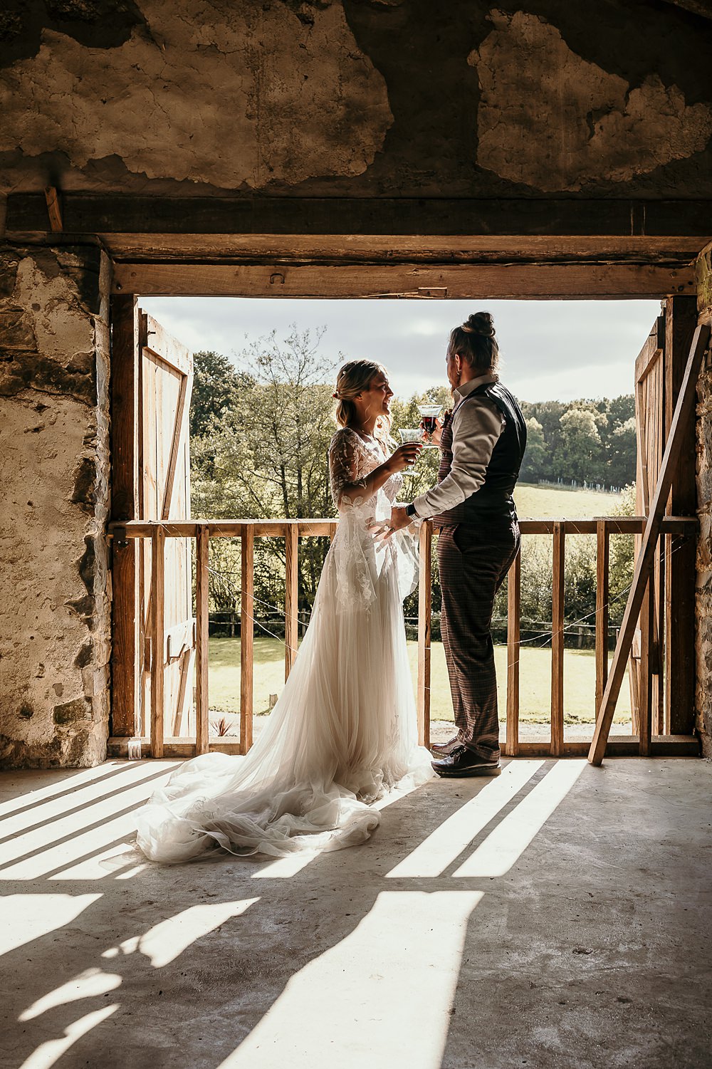Ashridge Great Barn Wedding Rockrose Photography