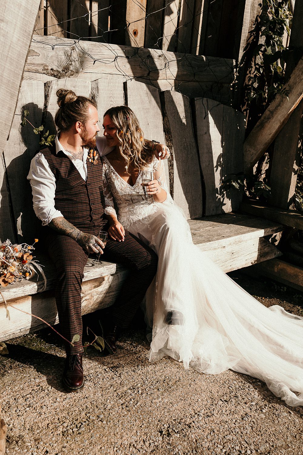 Ashridge Great Barn Wedding Rockrose Photography