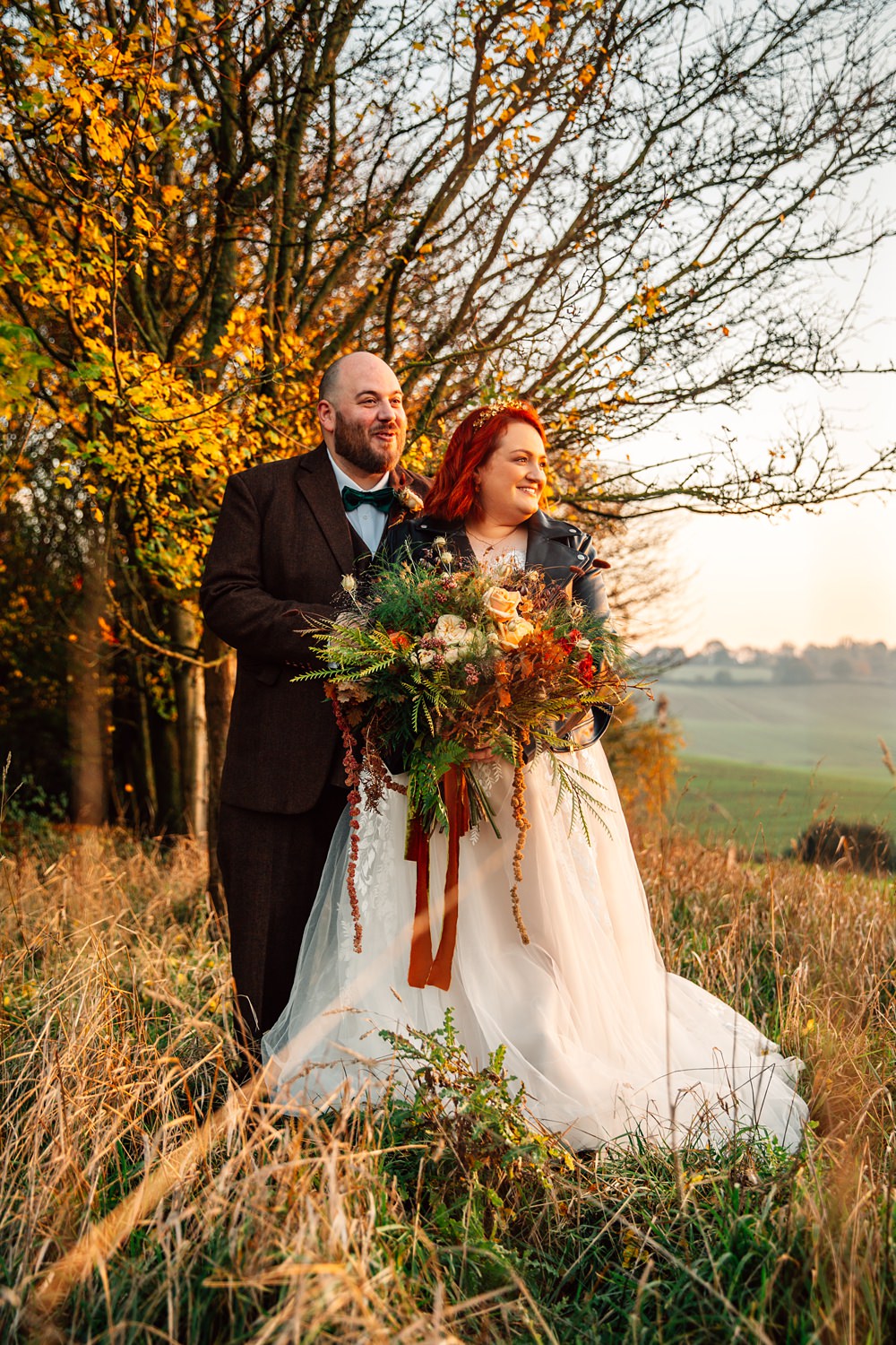 Autumn Harvest Wedding Three Flowers Photography