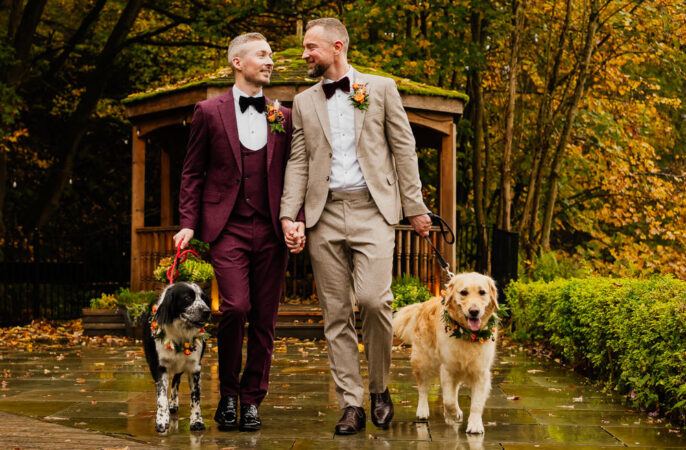 Autumnal Garden Wedding Jenna Kathleen Photographer