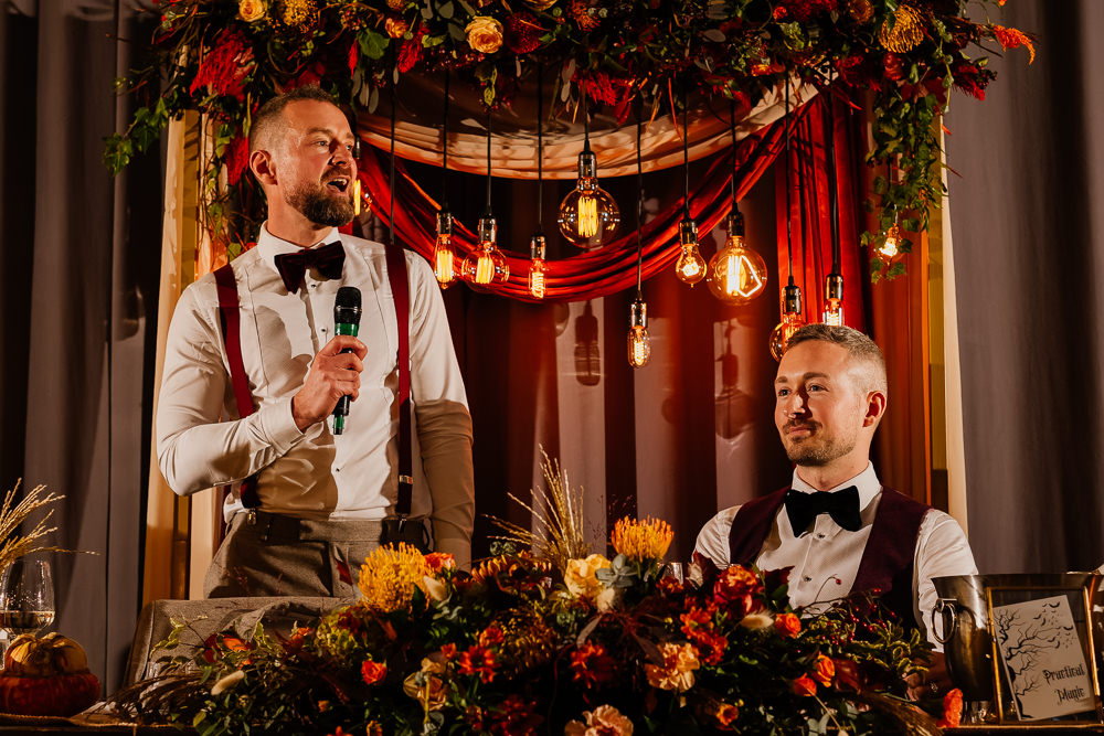 Autumnal Garden Wedding Jenna Kathleen Photographer
