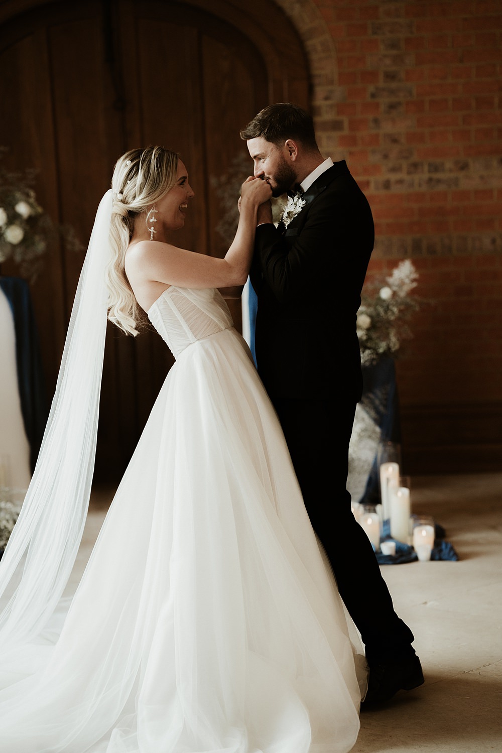 Blue White Wedding Ideas Natalie Silvester Photography
