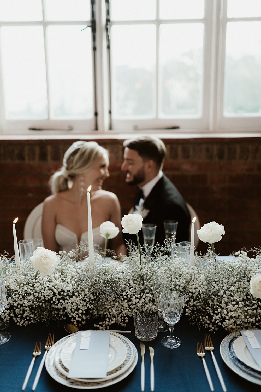Blue White Wedding Ideas Natalie Silvester Photography