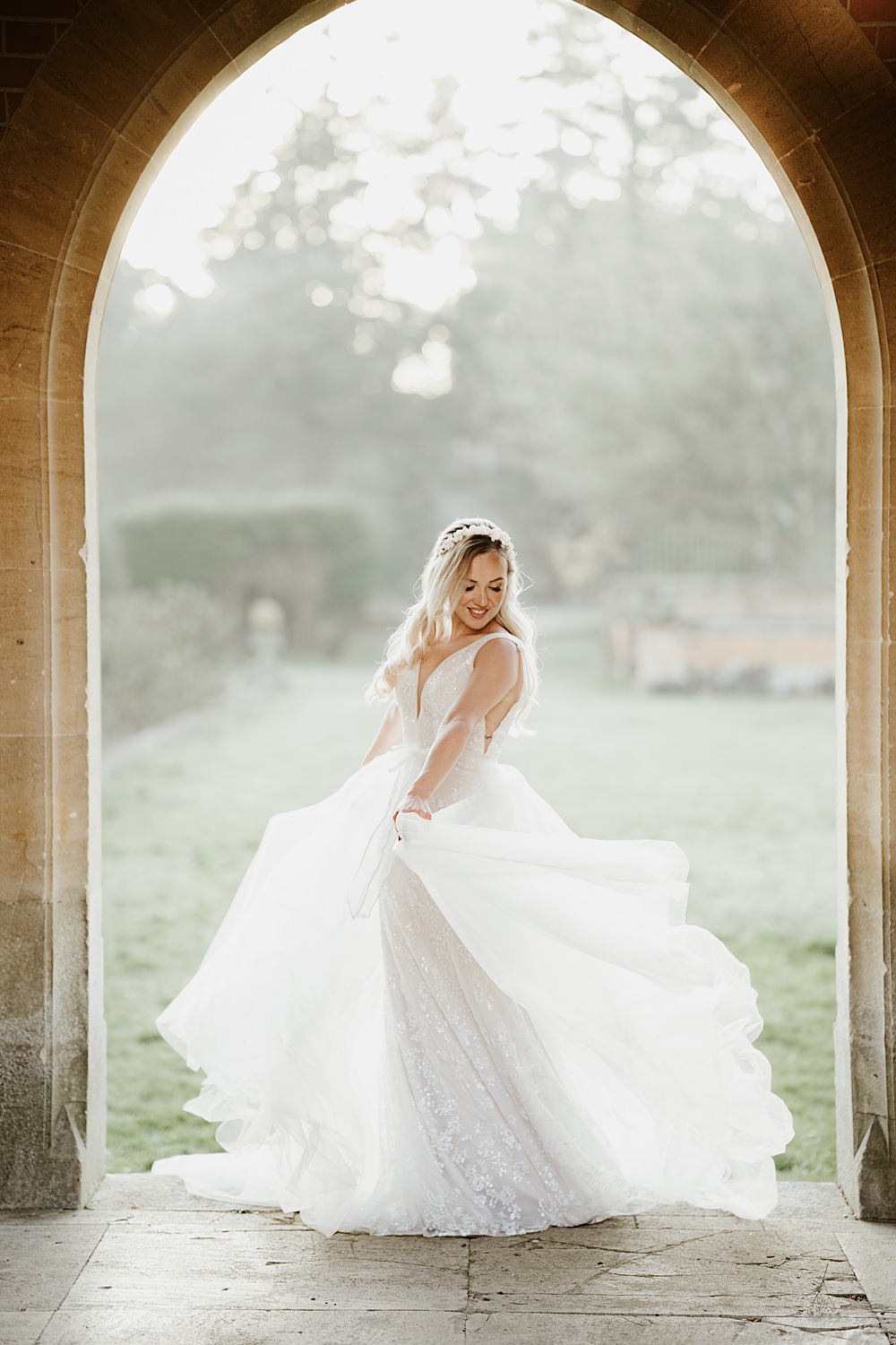 Dress Bride Tulle Martina Liana Blue White Wedding Ideas Natalie Silvester Photography